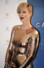 CHARLIZE THERON at Capitol Grand Launch Party in Hong Kong 10/28/2015