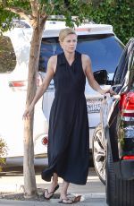 CHARLIZE THERON Ot and About in Los Angeles 10/13/2015