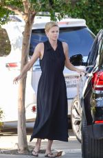 CHARLIZE THERON Ot and About in Los Angeles 10/13/2015