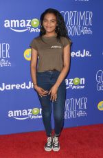 CHINA ANNE MCCLAIN at Just Jared Fall Fun Day in Los Angeles 10/24/2015