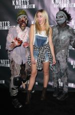 CHLOE LUKASIAK at Knott’s Scary Farm Black Carpet in Buena Park 10/01/2015