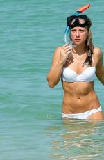 CHLOE MADELEY in Bikini at a Beach in Dubai 10/12/2015