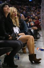 CHLOE MORETZ at Islanders Game in Brooklyn 10/17/2015