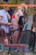 CHLOE MORETZ in Bikini on the Set of Neighbors 2 in Los Angeles 10/27/2015