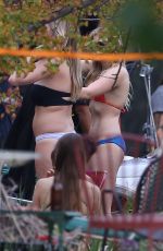 CHLOE MORETZ in Bikini on the Set of Neighbors 2 in Los Angeles 10/27/2015