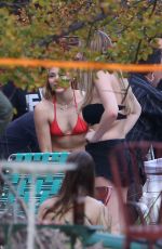 CHLOE MORETZ in Bikini on the Set of Neighbors 2 in Los Angeles 10/27/2015