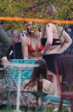 CHLOE MORETZ in Bikini on the Set of Neighbors 2 in Los Angeles 10/27/2015