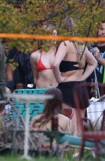 CHLOE MORETZ in Bikini on the Set of Neighbors 2 in Los Angeles 10/27/2015