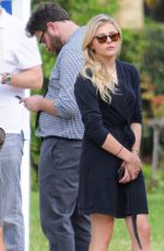 CHLOE MORETZ on the Set of Neighbors 2 in Los Angeles 10/27/2015