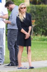 CHLOE MORETZ on the Set of Neighbors 2 in Los Angeles 10/27/2015
