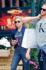 CHLOE MORETZ Out and About in New York 10/22/2015