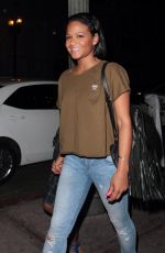 CHRISTINA MILIAN Arrives at Beso Restaurant in Los Angeles 10/07/2015