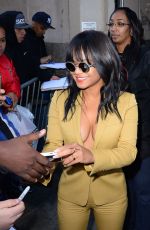 CHRISTINA MILIAN Arrives at Huffpost Live in New York 10/26/15