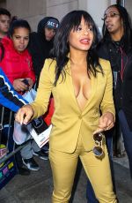 CHRISTINA MILIAN Arrives at Huffpost Live in New York 10/26/15