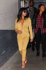 CHRISTINA MILIAN Arrives at Huffpost Live in New York 10/26/15