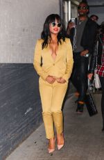 CHRISTINA MILIAN Arrives at Huffpost Live in New York 10/26/15