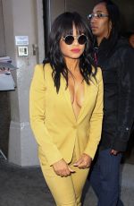 CHRISTINA MILIAN Arrives at Huffpost Live in New York 10/26/15