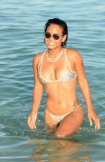 CHRISTINA MILIAN in Bikini at a Pool in Miami 10/04/2015