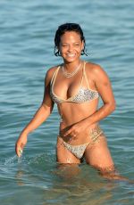 CHRISTINA MILIAN in Bikini at a Pool in Miami 10/04/2015