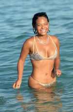 CHRISTINA MILIAN in Bikini at a Pool in Miami 10/04/2015