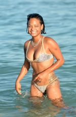 CHRISTINA MILIAN in Bikini at a Pool in Miami 10/04/2015