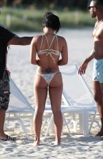 CHRISTINA MILIAN in Bikini at a Pool in Miami 10/04/2015