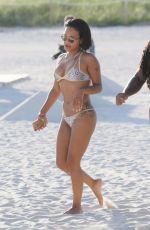 CHRISTINA MILIAN in Bikini at a Pool in Miami 10/04/2015