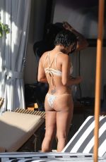 CHRISTINA MILIAN in Bikini at a Pool in Miami 10/04/2015