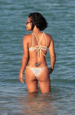 CHRISTINA MILIAN in Bikini at a Pool in Miami 10/04/2015