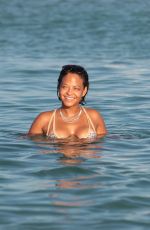 CHRISTINA MILIAN in Bikini at a Pool in Miami 10/04/2015