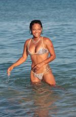 CHRISTINA MILIAN in Bikini at a Pool in Miami 10/04/2015