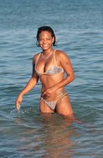 CHRISTINA MILIAN in Bikini at a Pool in Miami 10/04/2015