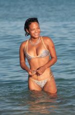 CHRISTINA MILIAN in Bikini at a Pool in Miami 10/04/2015