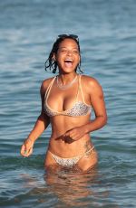 CHRISTINA MILIAN in Bikini at a Pool in Miami 10/04/2015