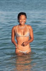 CHRISTINA MILIAN in Bikini at a Pool in Miami 10/04/2015