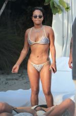 CHRISTINA MILIAN in Bikini at a Pool in Miami 10/04/2015