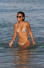 CHRISTINA MILIAN in Bikini at a Pool in Miami 10/04/2015