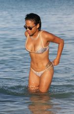 CHRISTINA MILIAN in Bikini at a Pool in Miami 10/04/2015