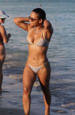 CHRISTINA MILIAN in Bikini at a Pool in Miami 10/04/2015