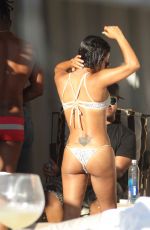 CHRISTINA MILIAN in Bikini at a Pool in Miami 10/04/2015