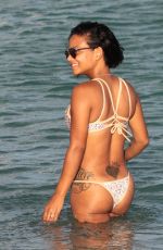 CHRISTINA MILIAN in Bikini at a Pool in Miami 10/04/2015