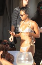 CHRISTINA MILIAN in Bikini at a Pool in Miami 10/04/2015