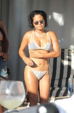 CHRISTINA MILIAN in Bikini at a Pool in Miami 10/04/2015