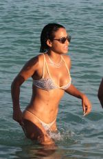 CHRISTINA MILIAN in Bikini at a Pool in Miami 10/04/2015