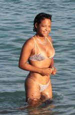 CHRISTINA MILIAN in Bikini at a Pool in Miami 10/04/2015