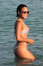 CHRISTINA MILIAN in Bikini at a Pool in Miami 10/04/2015