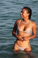 CHRISTINA MILIAN in Bikini at a Pool in Miami 10/04/2015