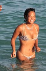 CHRISTINA MILIAN in Bikini at a Pool in Miami 10/04/2015