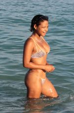 CHRISTINA MILIAN in Bikini at a Pool in Miami 10/04/2015