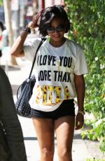 CHRISTINA MILIAN Out Shopping in Los Angeles 09/29/2015